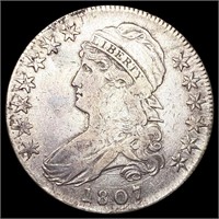 1807 O-112 Capped Bust Half Dollar NICELY