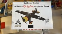 Alliance Racing Team Airplane Bank