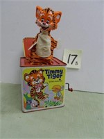 Mattell Timmy The Tiger Jack In The Box