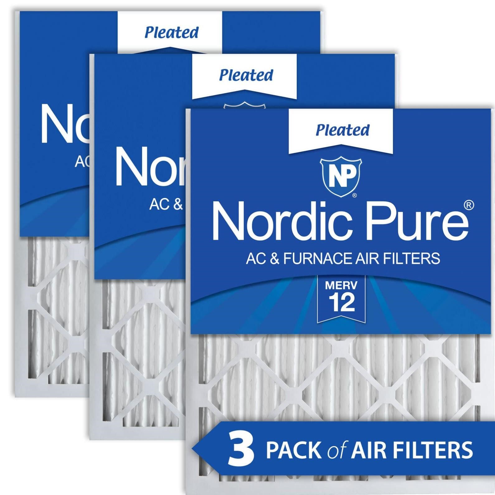 Nordic Pure 20x30x2 (19 3/4 x 29 3/4 x 1 3/4) Plea