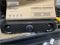 Samalody speaker soundbar black with brilliant