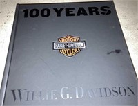 100 Years of Harley Davidson Motorcycles book