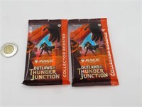 2 pack de cartes Magic The Gathering , Outlaws of