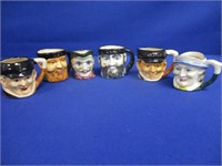 (6) Toby Mugs Occupied Japan