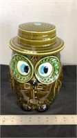 Owl cookie jar