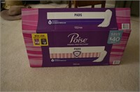 Full Box of Poise Pads 132 Count