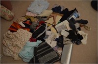 Lot of Ladies Flannel Bed Clothes, Hose, Socks
