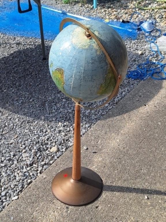 World Globe on Stand