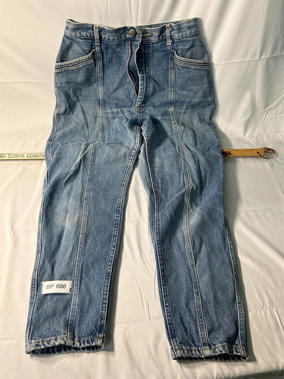 VTG Lee Jeans Wide Tapered Leg