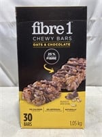 Fibre 1 Chewy Bars Oats & Chocolate 30 Bars (BB