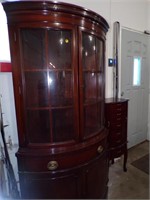 ANTIQUE CORNER CABINET - DREXEL