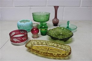 Collection of Coloured Glass