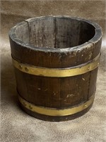 Small Wood Barrell Spaulding & Frost Cooperage Co