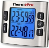 THERMAL PRO DUEL DIGITAL KITCHEN TIMER 

New-