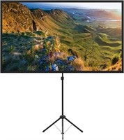 Projector Screen with Stand  100 Inch Outdoor