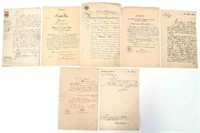 19th C. INTERNATIONAL MILITARY DOCUMENTS & EPHEMER