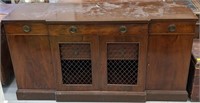 Sideboard w/gate front. 68" W x 19" D x 36" H.