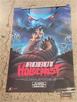 Movie Poster Robot Holocaust 35"×23"