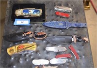 Assortment of Pocket Knives