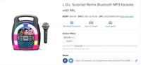 L.O.L. Surprise! Bluetooth MP3 Karaoke with Mic
