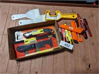 Bucket Lifter, Utility Knives & Other
