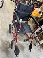 Police Auction: Folding Patient Transport Chair