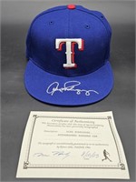 Autographed w/ COA Alex Rodriguez Texas Ranger Cap