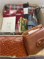 Mixed lot of new women’s wallets