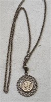 1936 Mercury Dime Necklace
