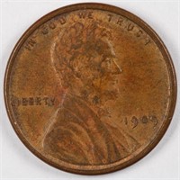 1909 VDB Lincoln Cent -AU