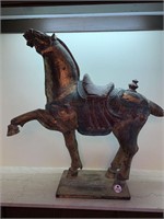 Chinese Tang Dynasty Style Carved Horse