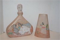Southwest Decanter & Vase (2 pcs)