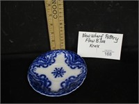 Flow Blue- 6" Saucer