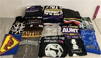 50 Various Print T-Shirts Size XL