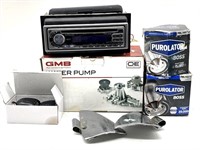 GMB Water Pump, Purolator Boss Oil Filters,