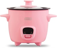 DASH Mini Rice Cooker Steamer with Nonstick Pot