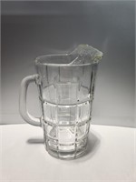 Heavy Glass Pitcher