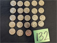 23- 1982 Half Dollars