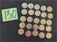 25 - 1981 Half Dollars