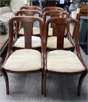 Mid Century Style Mahogany Chairs