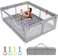 79" ×71" Extra Large Baby Playpen,
