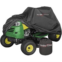 Tough Cover Lawn Tractor Cover, Heavy-Duty 600D