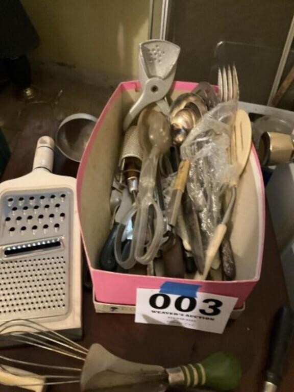 Kitchen utensils some vintage