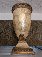 MOTHER OF PEARL DECORATIVE VASE 13IN
