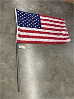 American Flag on Pole