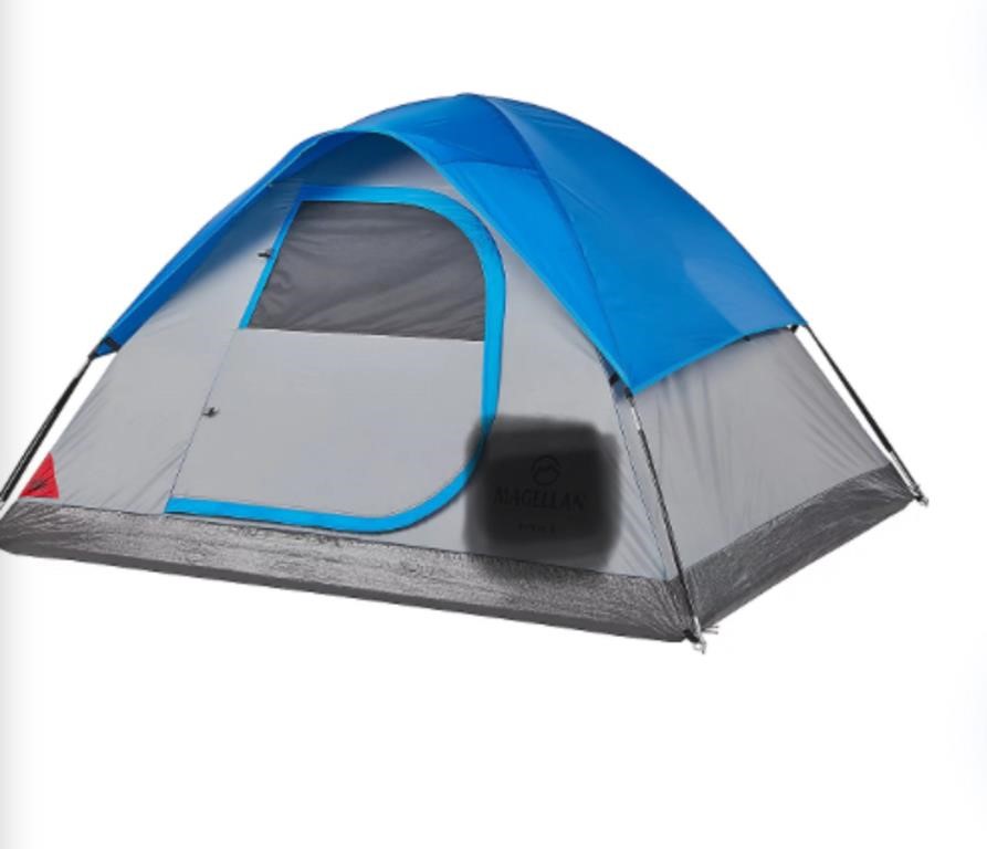 $30.00 Outdoors Tellico 3 Person Dome Tent open
