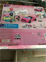 MEGA Barbie Car Building Toys Playset,