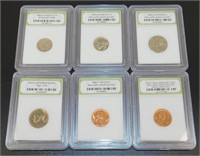 Group of Graded U.S. Coins