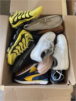 Assorted shoes Nikes, vans etc