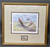 Artist Signed Duck Stamp & Print